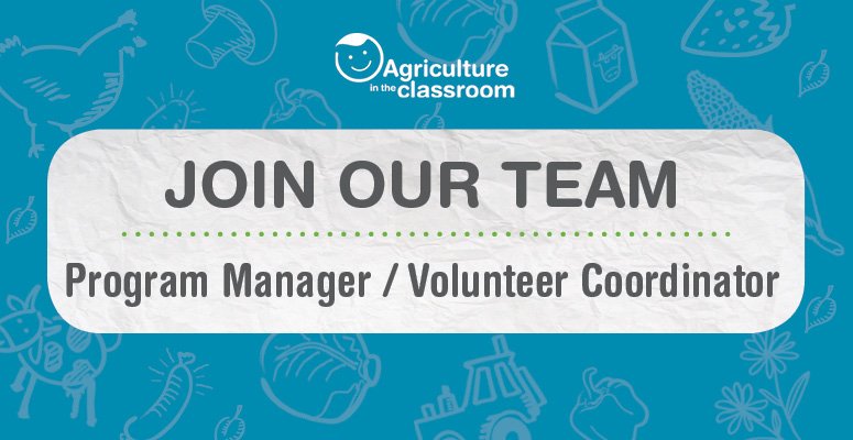 aitcmb's tweet photo. We are currently seeking a Program Manager/Volunteer Coordinator! Help us spread the word. https://t.co/jfZB3UsSo8 #AgCareers #IWorkInAg https://t.co/viZiX2YSbX