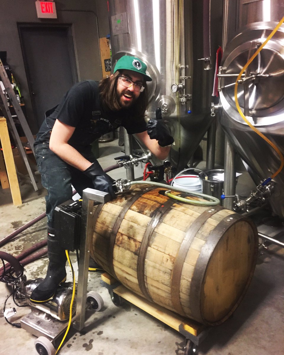 BentStickBeer's tweet photo. Back in April, @kegncork_edm lent us the barrel from a small batch bourbon that they had specially bottled for a store exclusive...
#foreshadowing #itsgettingdarker
๐บโก๏ธ๐บโก๏ธ๐บโก๏ธ๐บโก๏ธ๐บโก๏ธ๐บโก๏ธ๐บ #yegbeer #yegfriends #GetBent https://t.co/C8ZtwvDMia