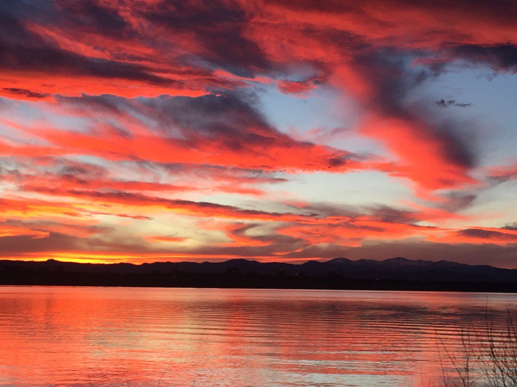 Cherry Creek State Park at Sunset