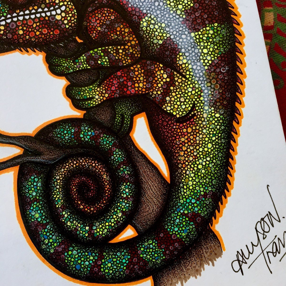 ATIllustrations's tweet photo. This 6x8 ORIGINAL piece is up for grabs. $100 and it’s yours forever ✨ all original pieces come with a free sticker, pin, and a custom 40% off discount code ✨ https://t.co/K7xm0cepJT https://t.co/Sdh04Ub9PL