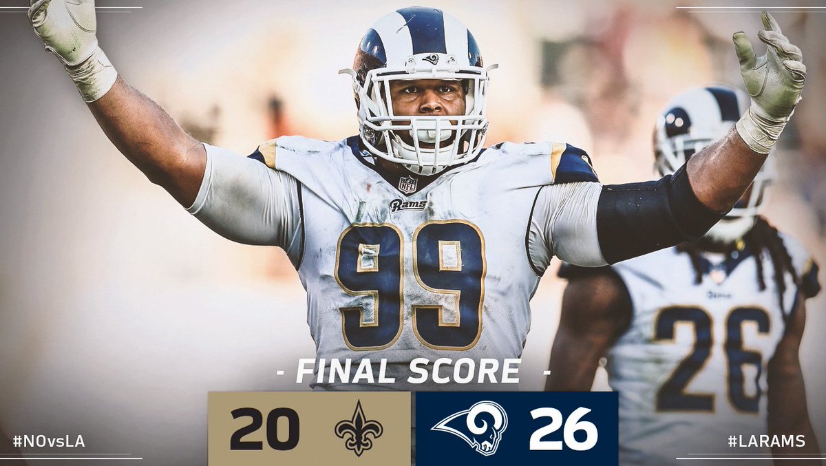 RamsNFL's tweet photo. Win No. 8️⃣! https://t.co/2mjA2mYtAt