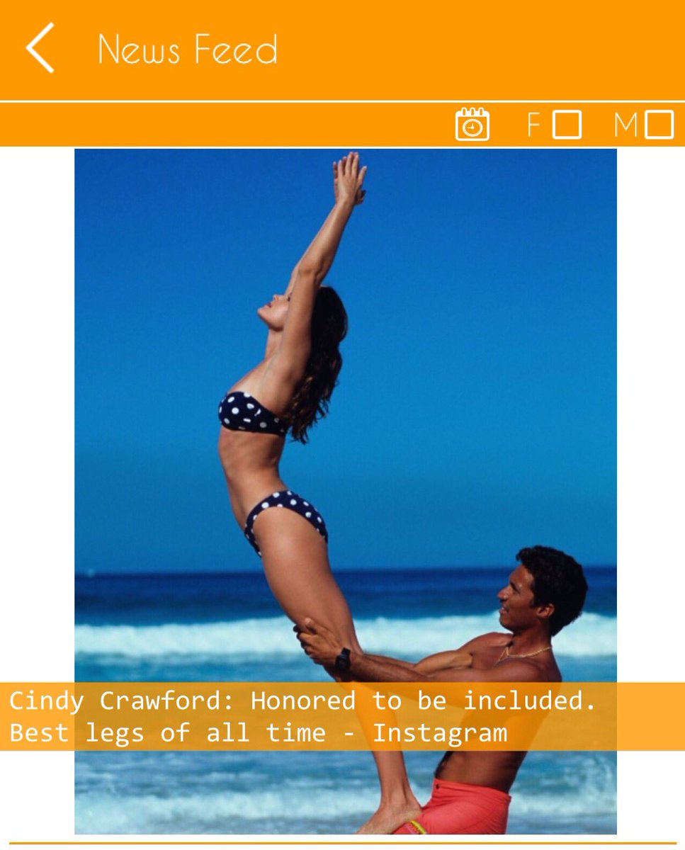 famousfaceso's tweet photo. Could be
@CindyCrawford on Famous Faces App today
Download Famous Faces Now
https://t.co/j4eapCiqht https://t.co/xm24O46SeE