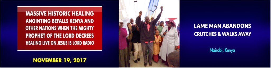 Adva_Yakub's tweet photo. All Happened on 19th November 2017 as THE MIGHTIEST PROPHET OF THE LORD #ProphetDrOwuor When HE went live on JESUS IS LORD RADIO via phone and #ProphetDrOwuorDecreesHealing. https://t.co/9BfEpJBLR7