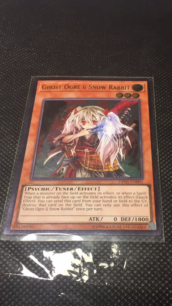 Nc遊戯王米版 プロフ読み 拡散希望 遊戯王 提供 提供 北米版 ゆきうさぎ Otsレリーフ 3枚 希望の方はdmよろしくお願いします