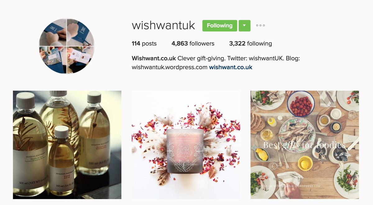 Have you seen our amazing Instagram page? Follow us now instagram.com/wishwantuk