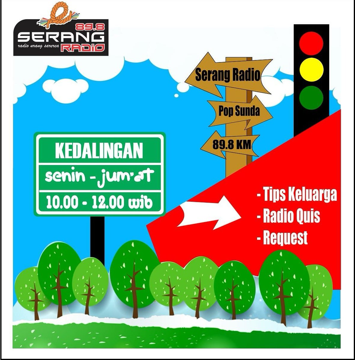 Yuuk dengerin acara baru di <a href="/SerangRadio/">Serang Radio 89.8 FM</a> mulai hari ini, setiap jam 10.00 - 12.00 wib