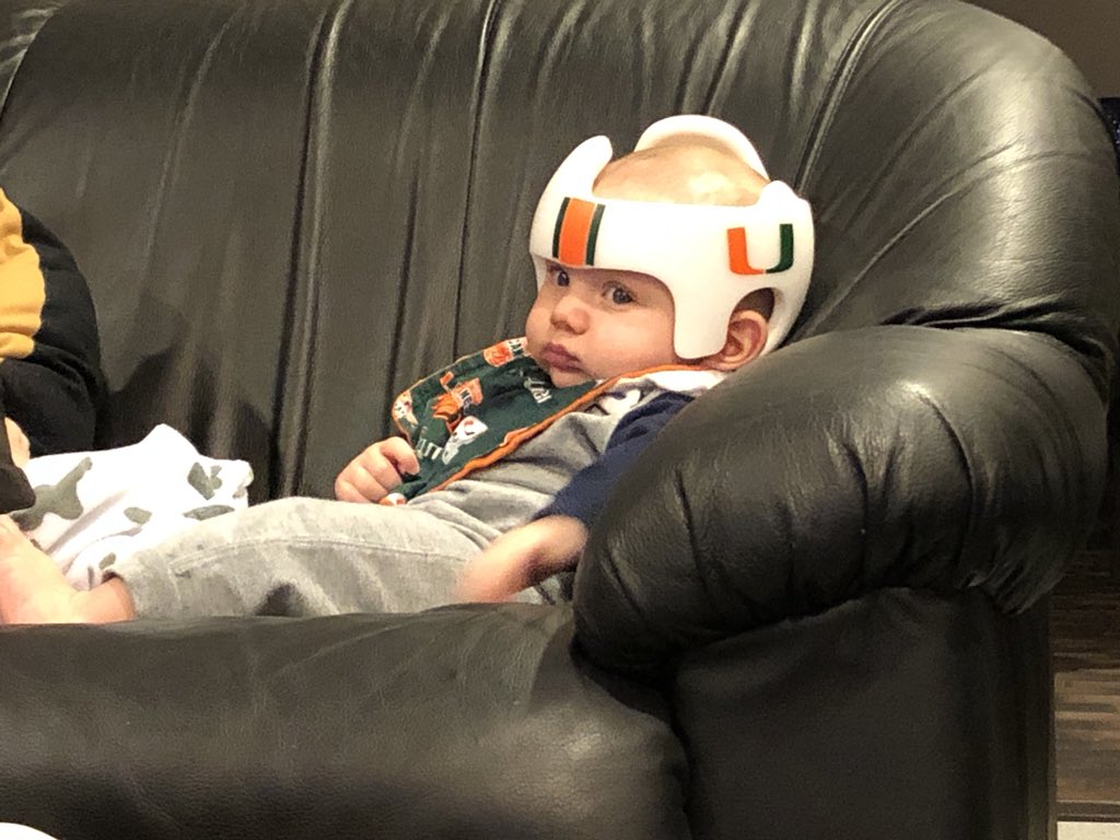 MichaelBRuben's tweet photo. @marcuslemonis @MiamiHurricanes @CanesFootball @ACCFootball #gamewithmarcus Does it get any cuter than this? #gocanes https://t.co/HBPe8Vmoxo