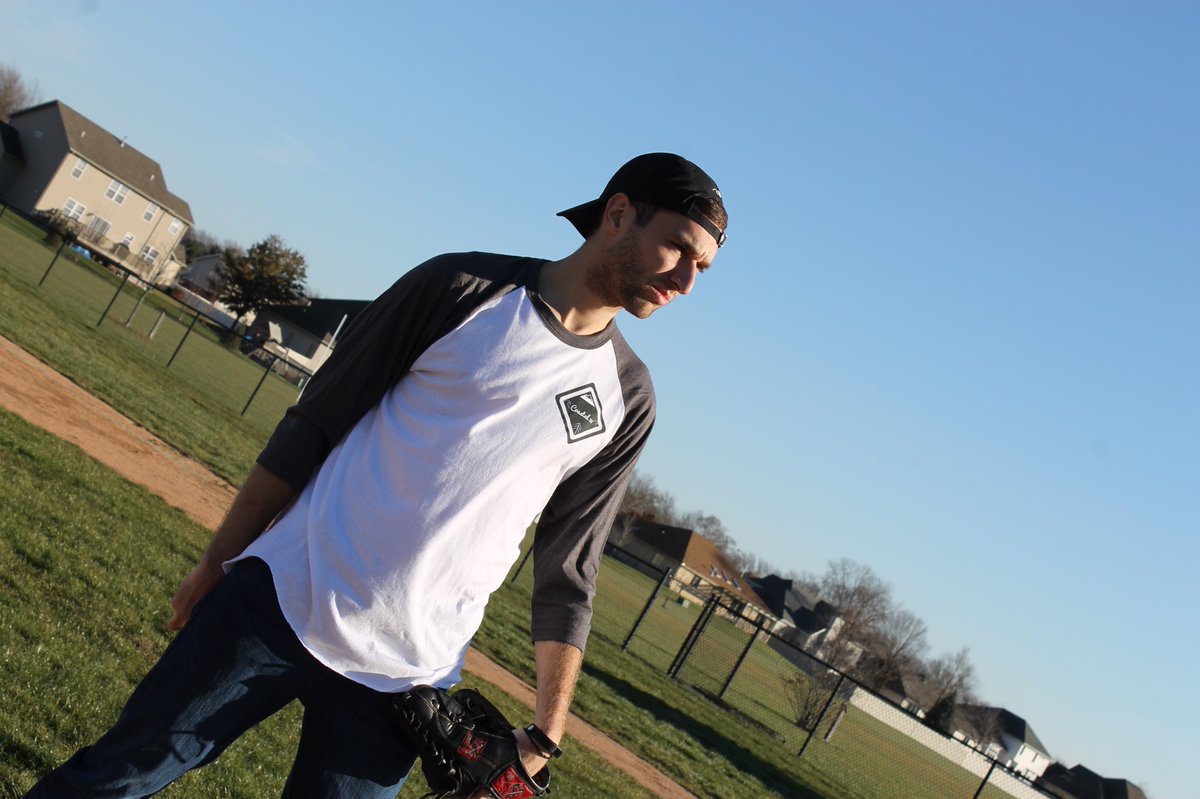 Coastal21's tweet photo. @The__Laurax wearing our 3/4 baseball tee! #HarvardBaseball #C21 ⚾️ https://t.co/y5Pv27FaQB