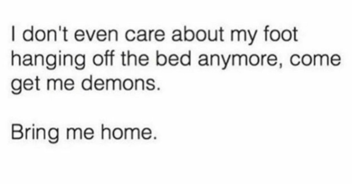 betchesluvthis's tweet photo. TBH I'm the scariest monster I know. https://t.co/8phHwvv4qI