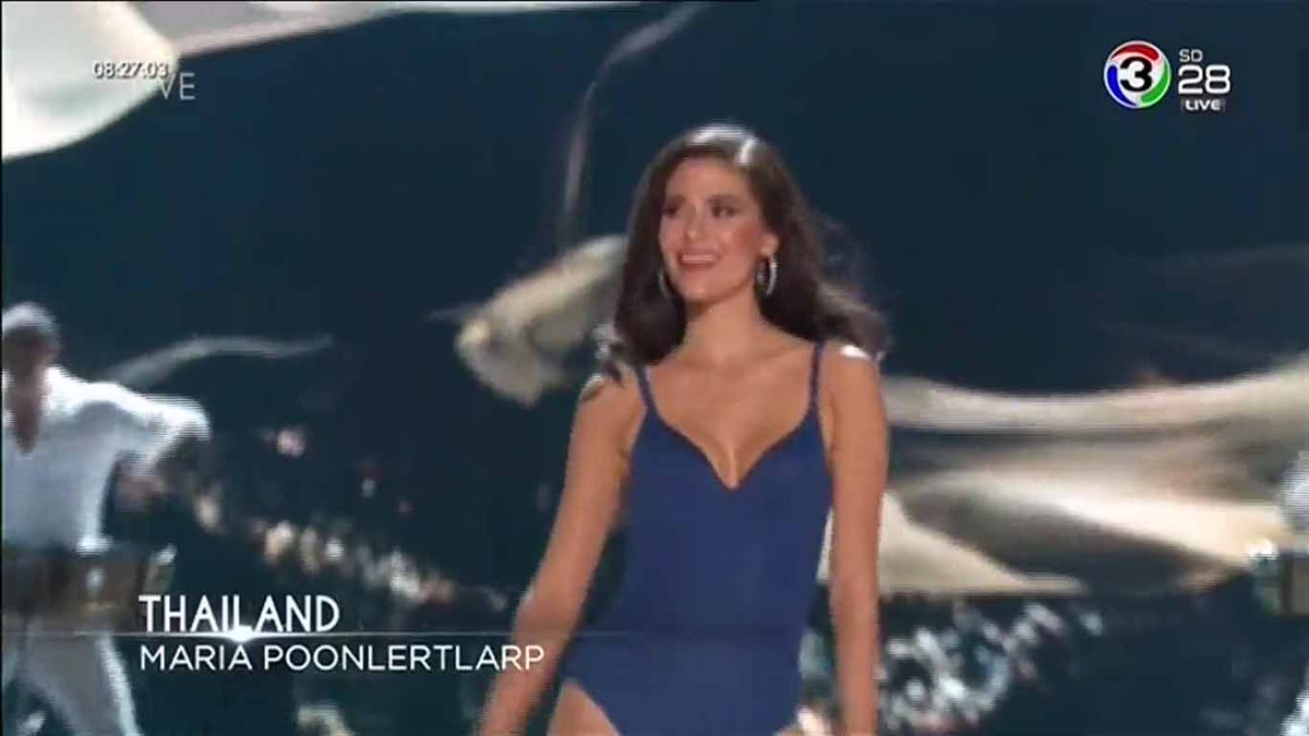 MorningNewsTV3's tweet photo. โหวตรัวๆ! มารีญา รอบชุดว่ายน้ำ #MissUniverse #Thailand https://t.co/imK0DtCoYI