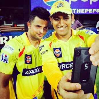 Happy Birthday Suresh Raina . 
Dhoni - Raina , Brothers From Another Mother  