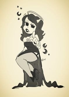 🎶"Oh darling, darling, he's no angel~ The devil himself, hearts melting in ice. From the cupheaded gamblers, to the-