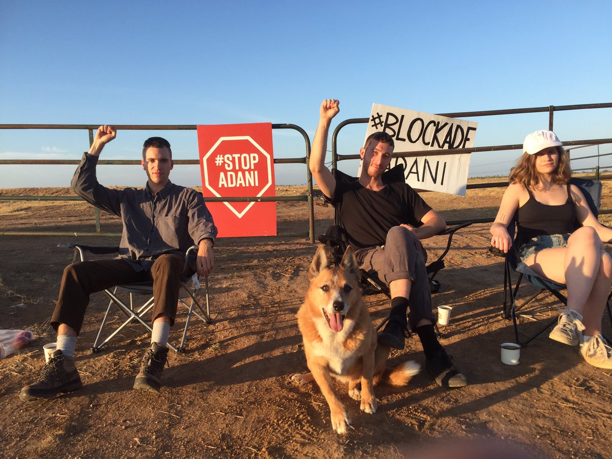 southasiatimes's tweet photo. #SATnews
@FLACCoal
We won't stop until Adani does. Pollies need to rule it out, withholding loan is not enough. #StopAdani #AdaniBlockade https://t.co/1PSHOhjfjd