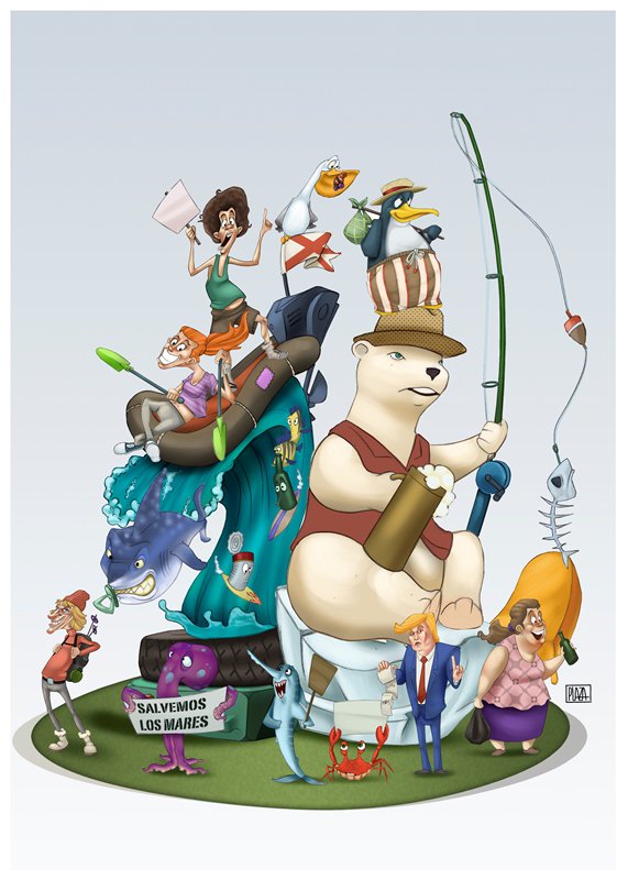 MalaltdeFalles's tweet image. "Canvi climàtic" de @FallasXimoE per la @FallaAPiles 2018 #falles #falles2018 #canviclimàtic #fallas #fallas2018 #València #benicalap