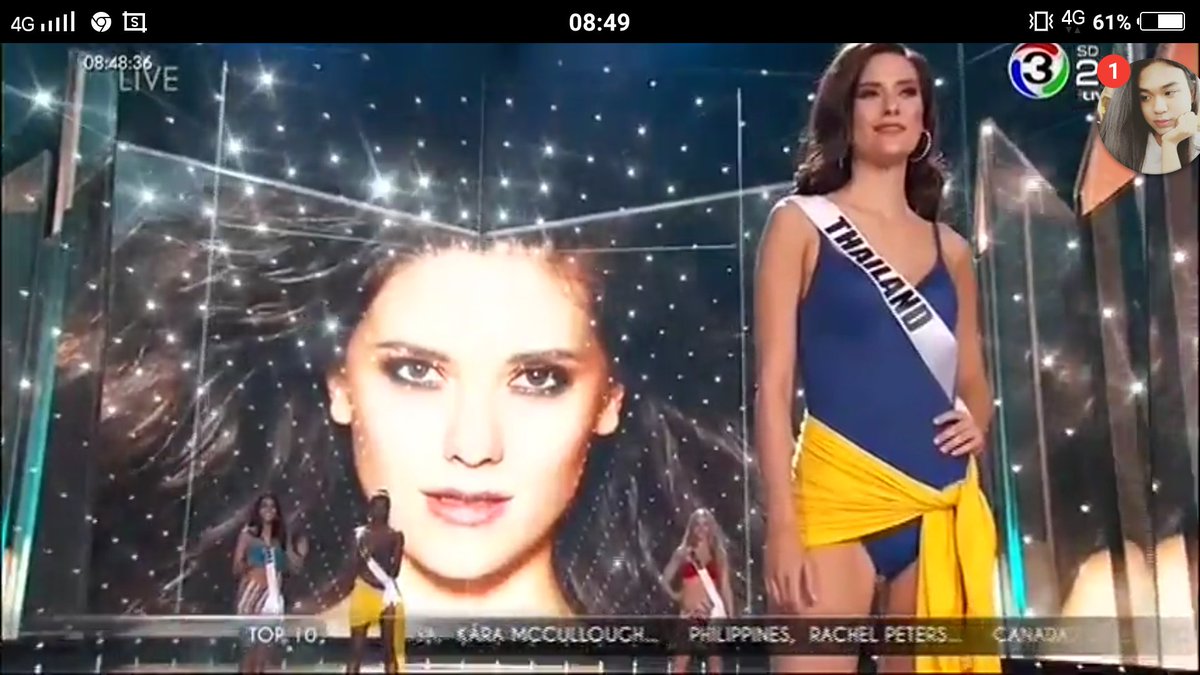 Butsarinbenz's tweet photo. เข้ารอบ10 คนแล้วกว่าจะประกาศ เหลิอที่ 2คนสุดท้าย ตื่นเต้นมากก #MissUniverse #Thailand https://t.co/msKVBsWiTm