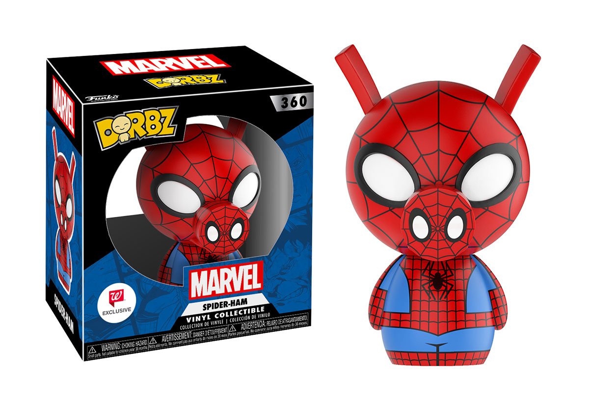OriginalFunko's tweet photo. RT &amp; follow @OriginalFunko for a chance to WIN a @Walgreens exclusive Spider-Ham Dorbz! https://t.co/txt0yhRR0f