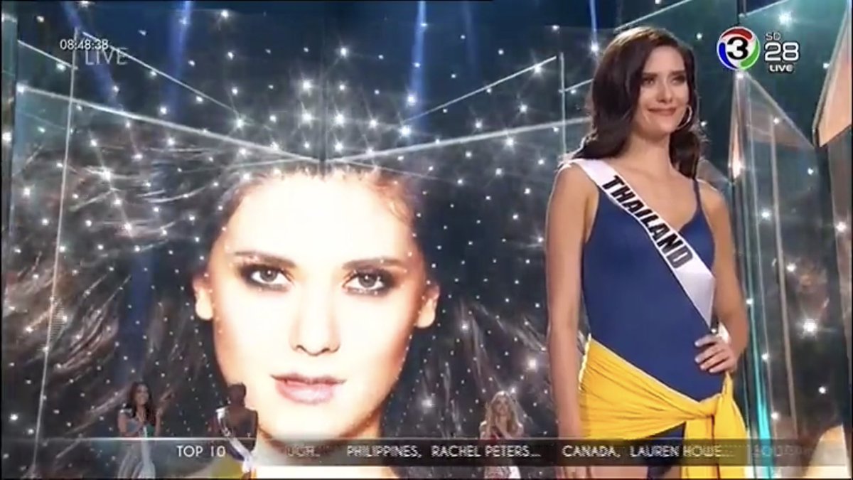 nongole's tweet image. road to final 5 #MissUniverse #Thailand