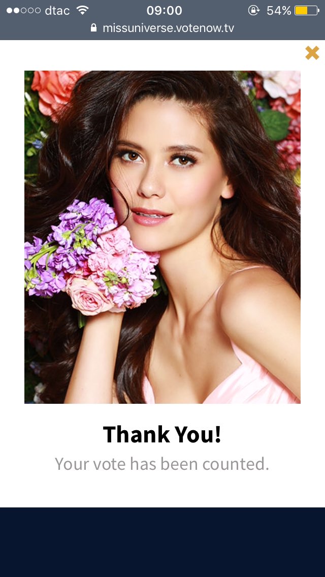 __bwlkm's tweet photo. โหวตในเว็บด้วยเด้อ  #MissUniverse #THAILAND https://t.co/c1zizRxrhg