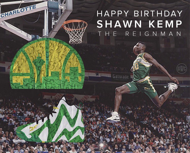 Happy birthday to THE REIGNMAN, Shawn Kemp ( 