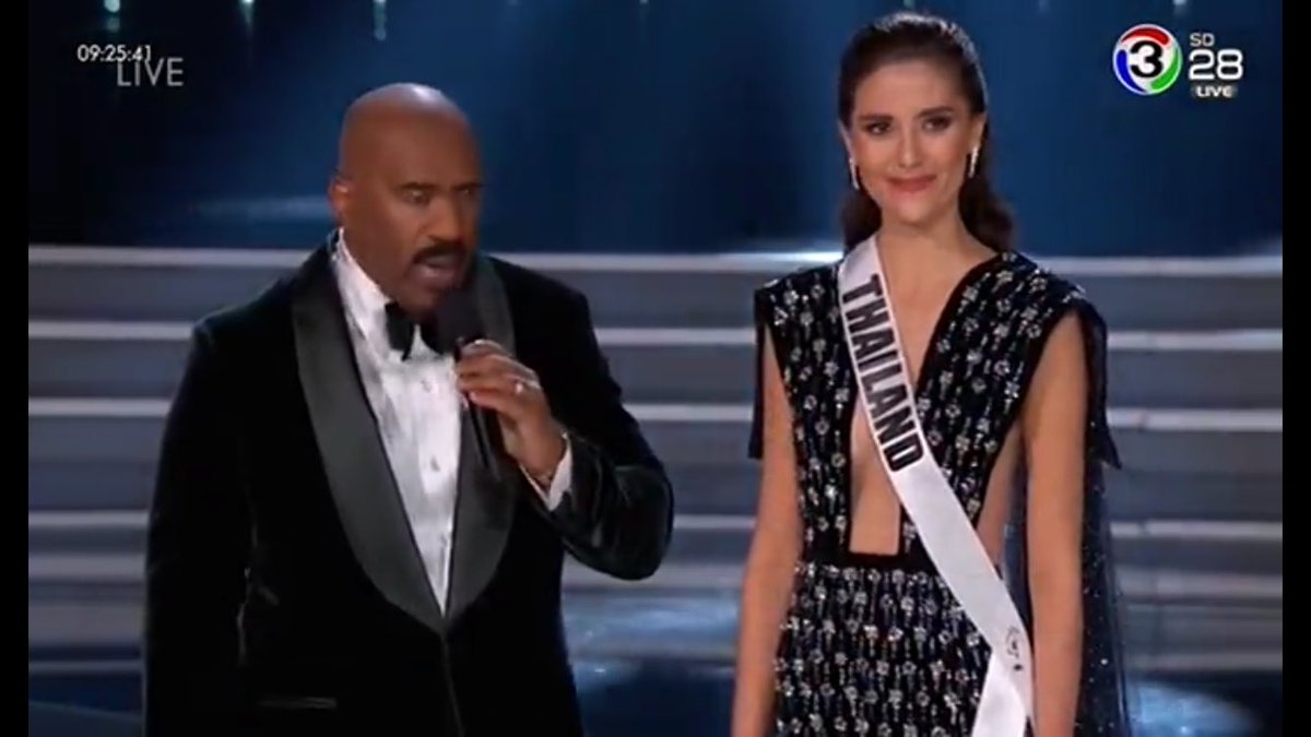 jaydaijay's tweet photo. ตอบดีมาก โอ้ยยย ขนลุก  #MissUniverse #THAILAND https://t.co/jsldNVFJkS