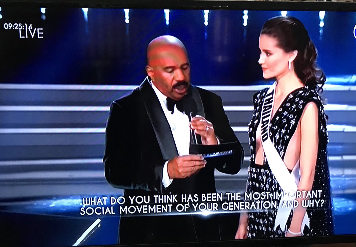 khaeko0's tweet photo. And the new Miss Universe is #MissUniverse #Thailand https://t.co/HilvpoLg6G