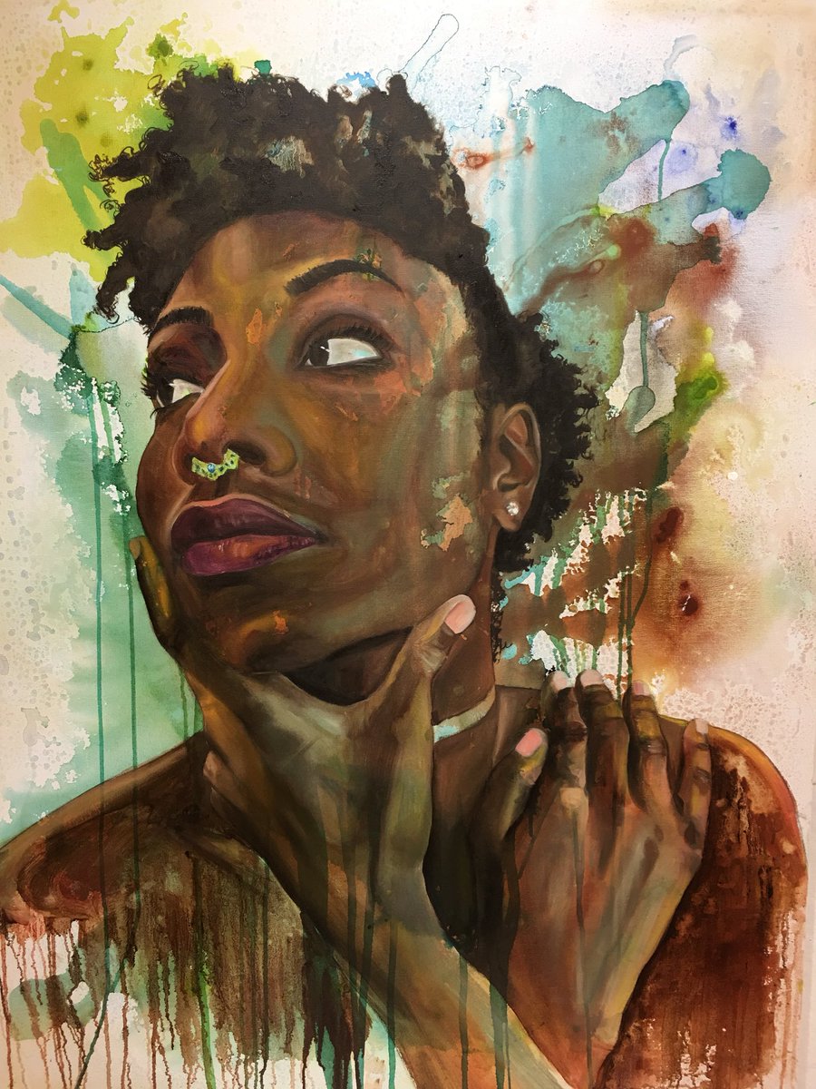 iknowkhari's tweet image. Just an artist trying to get ready for Grad school. Retweet! My future professors might see this #BlackExcellence #BlackTwitter #BlackGirlMagic #BlackArtist #StriveForGreatness