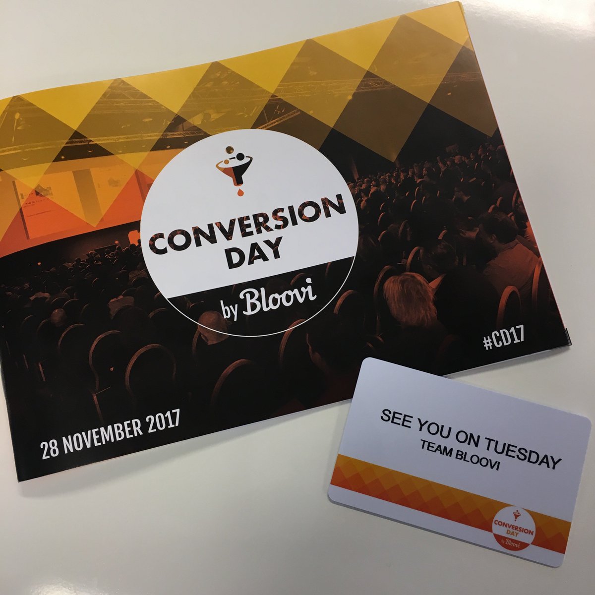 ConversionDay's tweet photo. Final Countdown naar #CD17. Morgen is het zover en wij zijn er klaar voor! https://t.co/HJOqwmbYnV