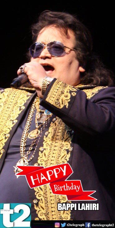 He\s our forever fave Happy birthday, Bappi Lahiri! Which Bappida hit are you playing on loop today? 