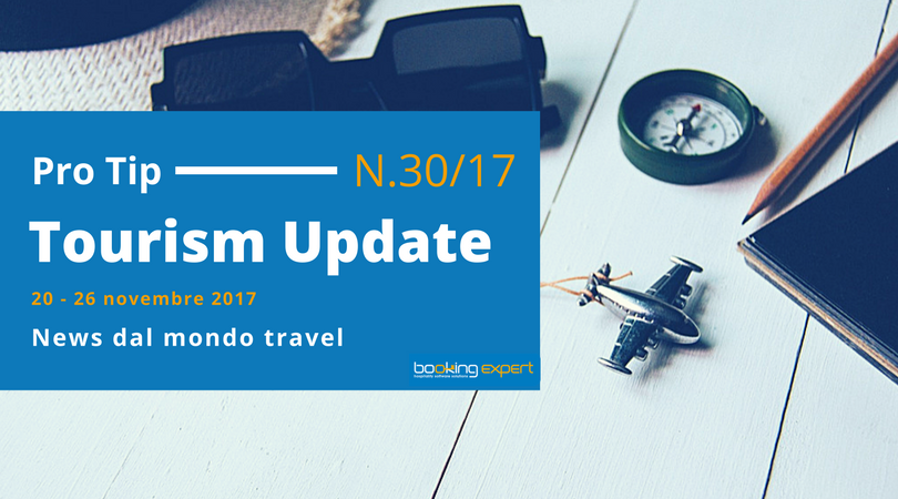 BookingExpertIT's tweet photo. L'ultimo #TourismUpdate del 2017 ti aspetta! ✈Leggi tutte le news dal mondo #Travel &amp; #Digital TOP NEWS: Intervento a @buytourism TEN https://t.co/160LAZWf4e #Hotel #turismo #BookingExpert #Ospitalità https://t.co/P4j0YvwpEe