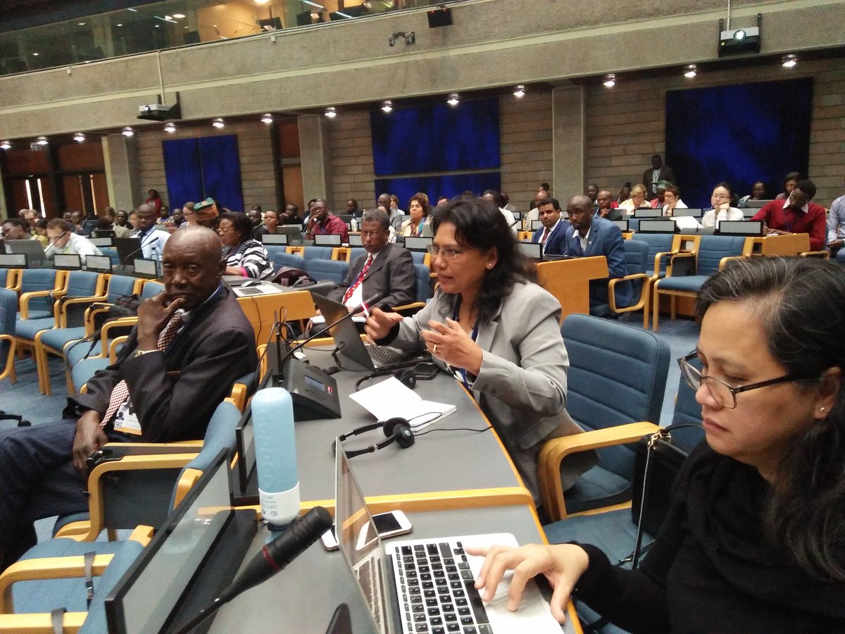 cardboardsky's tweet photo. .@AP_RCEM intervenes in #GMGSF2017 to ask #privatesector rep from #uscib what happens to #polluterpays principle if big business doesn't want to call it #pollution
#BeatPollution #PollutionFree #UNEA3 #UNEACivSoc #DevelopmentJustice https://t.co/WKS1mRDFQH