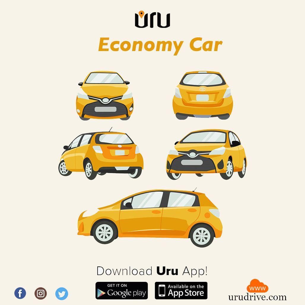 Urudrive's tweet photo. Our Economy cars can take you anywhere within the city. Order one and enjoy a smooth ride today. Ride with Uru.
#uru #ururide #econmoy #car https://t.co/Rwd28EWy0X