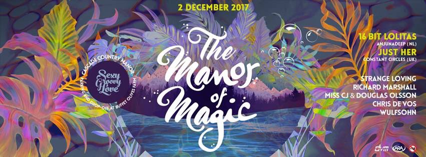 justhermusic's tweet photo. Next up... #sexygroovylove - the manor of magic with #16bitlolitas @strangelovingza &amp; more.
Saturday 2nd Dec, Cape Town 
#sexygroovylove #deephouse #techno #ontour #southafrica #justhermusic
https://t.co/08T95pG5Aj https://t.co/byDK8TPISF