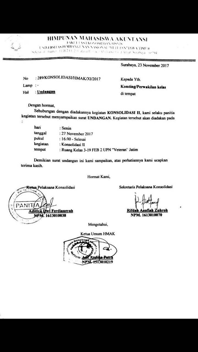 Dipersilahkan hadir untuk Mahasiswa/i Akuntansi pada KONSOLIDASI II. Info pada gambar🙂 #KabinetTelolet #HMAKSolid