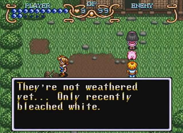 KingOTStream's tweet image. #GamingFactoid Keeping with America's silly censorship of Japanese games - #IllusionOfGaia got a similar treatment. In the Japanese version there was a part that featured cannibals - this was censored in the American release.