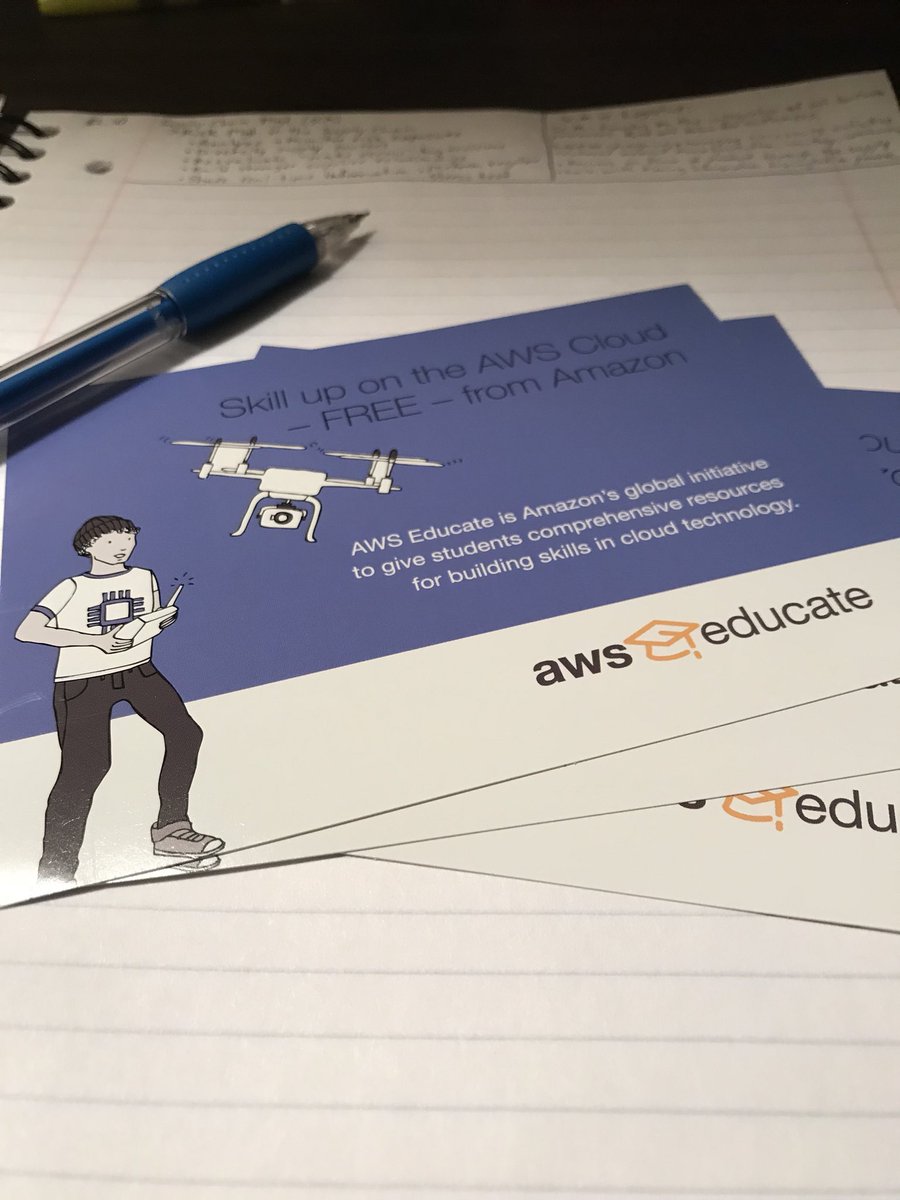 AmazonAtSMiss's tweet image. Students entering the tech field! Sharpen your skills with Amazon Web Services Educate! Don’t forget to sign up for your Prime Student today! #PrimeStudentRep #ad