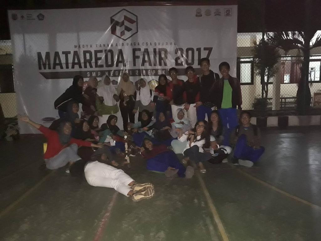 Semua butuh proses, semangat terus dekralati!!!💛 Mari melangkah perlahan tapi pasti💪 #MATAREDAFAIR2017 #SMPN2DEPOK