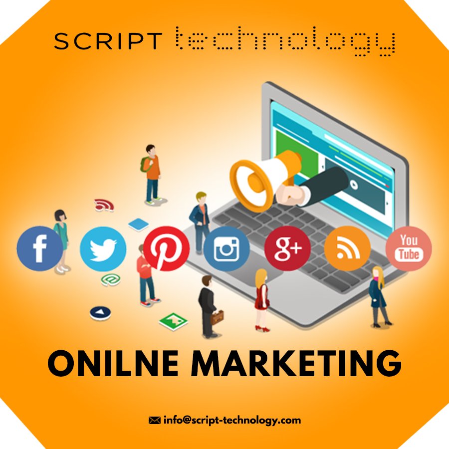 scriptechnology's tweet photo. Is your business need to keep in pace with your competitors? Start your online marketing today.
For more information visit https://t.co/A7lnkUC6Fx or write to us at info@script-technology.com
#Script_Technology #Online #Marketing #Free_IT_Consulting #IT_Services https://t.co/mv49N8rGFP