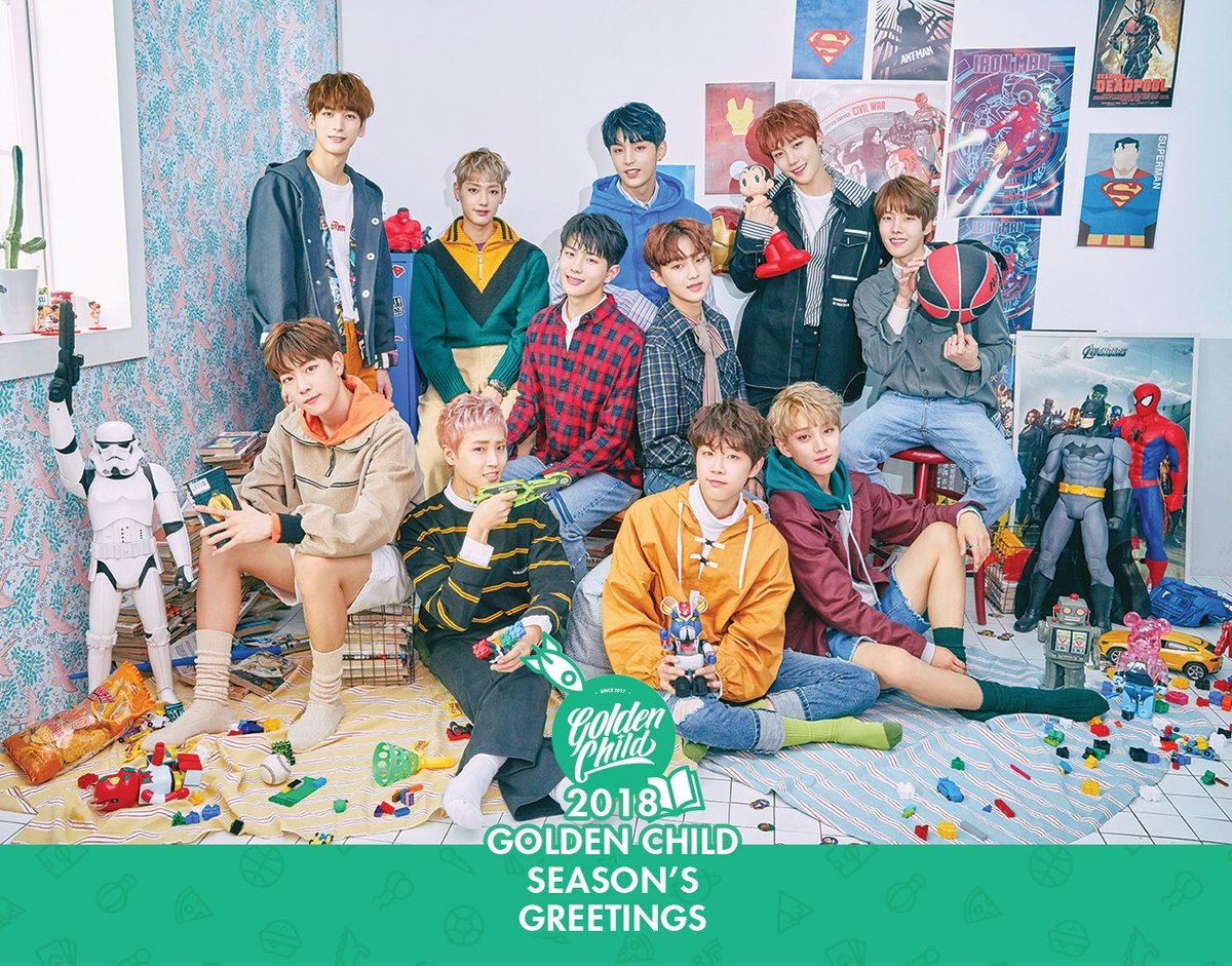 GoldenChild's tweet photo. [#Golden_Child] 2018 GOLDEN CHILD SEASON’S GREETINGS 단체 이미지

#골든차일드 #Golden_Child #2018시즌그리팅

▶ https://t.co/nJtNDN4EvA https://t.co/emTnWmYPiK
