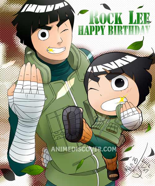 Happy birthday Rock Lee (November 27 ) 