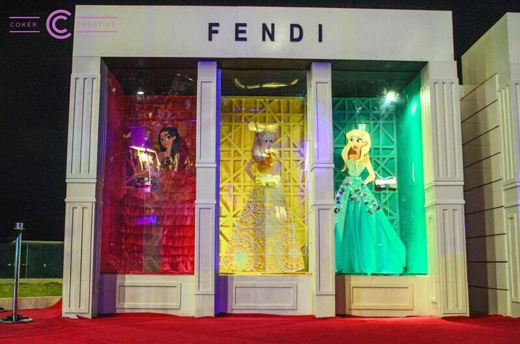CokerCreative's tweet photo. It’s was a delight to see such amazing expression of ones imagination! Hats off to @hermosaboda 👏🏾👏🏾 Photography by @demilader || #Fabrications #JB50 #DiscoParty #WindowDisplay #Fendi #CokerCreative #CreativePlanners #CCCertified #ExperienceDesigners… https://t.co/sMxsz79W4E https://t.co/9wmeLAEaSL