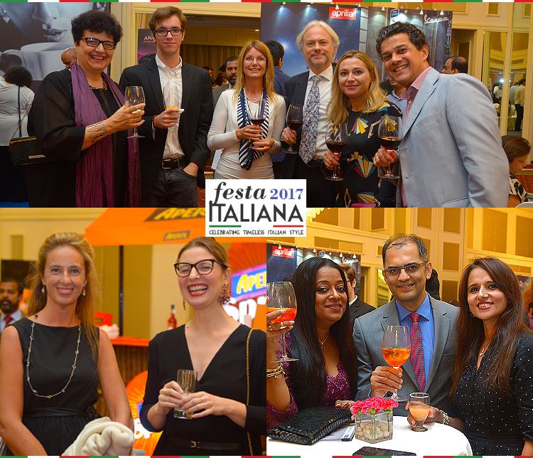IndiaItaly's tweet photo. Festa Italiana 2017 Amazing Night #istitutomarangoni #ducatimotor  #aprilia_official #lavazzaofficial #aperolspritzofficial #bikeindia #carindia_mag #theidealhomeandgarden  #ifeudidiromans #marcofelluga_russizsuperiore #cantinaiomazzucato #ilpollenza #podereitaliano https://t.co/SCUySGG3Ro
