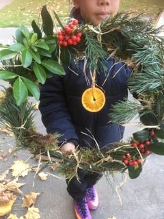 HCGardeners's tweet photo. We had great fun making Wreaths on Sat. More workshops in 2018. Watch this space! #Hackney #Christmas #family #free #Workshops #Local #community https://t.co/24R69YXUBZ