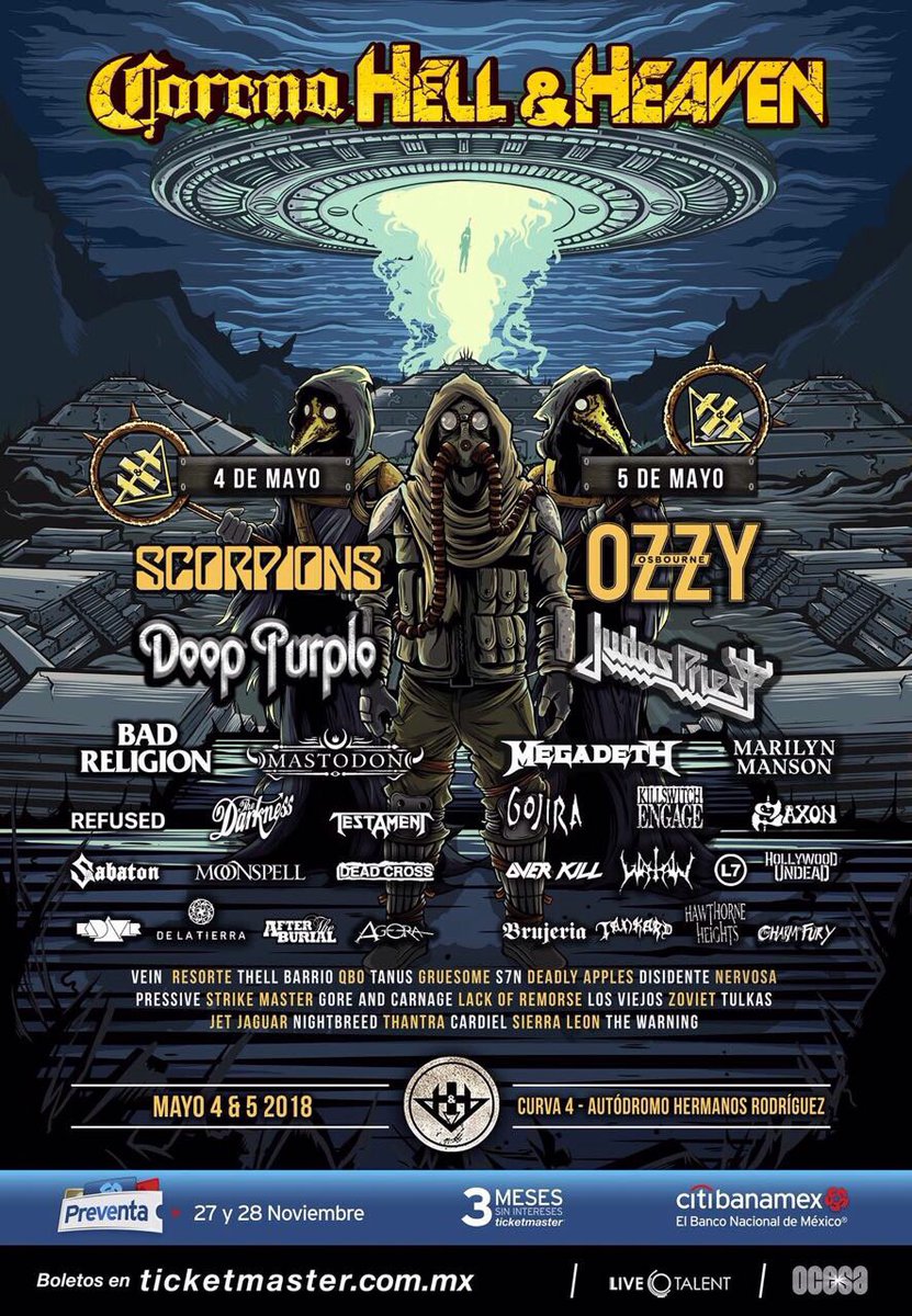 pandacarbajal's tweet photo. Nos vamos al @hhfest con @TulkasThrashMX  están listos!!! 🤘🏻😎 @seitrackv @ocesa_rock @seitrack @LiveTalentMx https://t.co/PlxVNSxal6