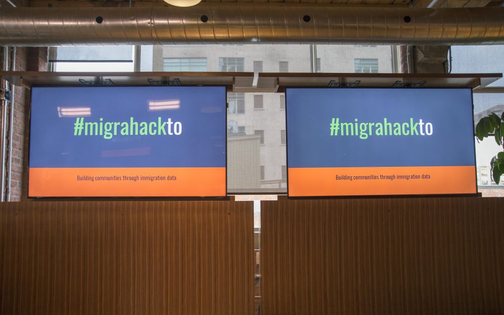 ReviewofJourn's tweet photo. What happens when you combine a hackathon with immigration data and journalism? #MigrahackTO.
 (via @sherrys_world):

https://t.co/olXJCx6sBH https://t.co/GCHJP0AgQt