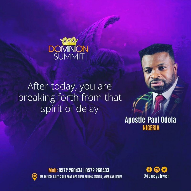 RevIsmaila's tweet photo. After today you are breaking forth from that delay. Apostle Paul Odola
#DominionSummit17 https://t.co/VsFSMOaYdg