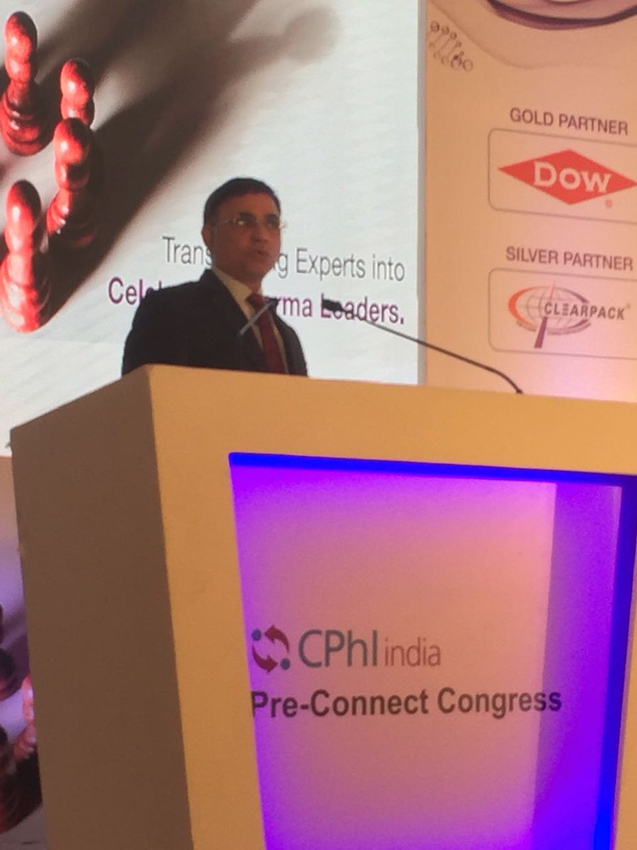 PreConnect2017's tweet photo. Annaswamy Vaidheesh, Vice President, South Asia and managing director, India, GlaxoSmithKline Pharmaceuticals Ltd, explaining the role of pharmaceutical industry in delivering responsible healthcare #PreConnectCongress #UBM #IPW https://t.co/bUck5X3dHW