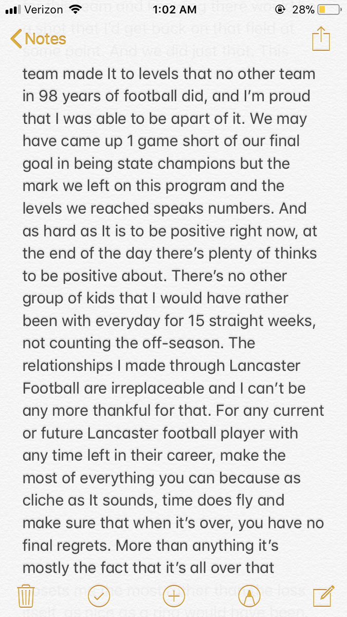 avtamburri3's tweet photo. Thank you Lancaster ❤️🏈 https://t.co/a8ySLYKW9m