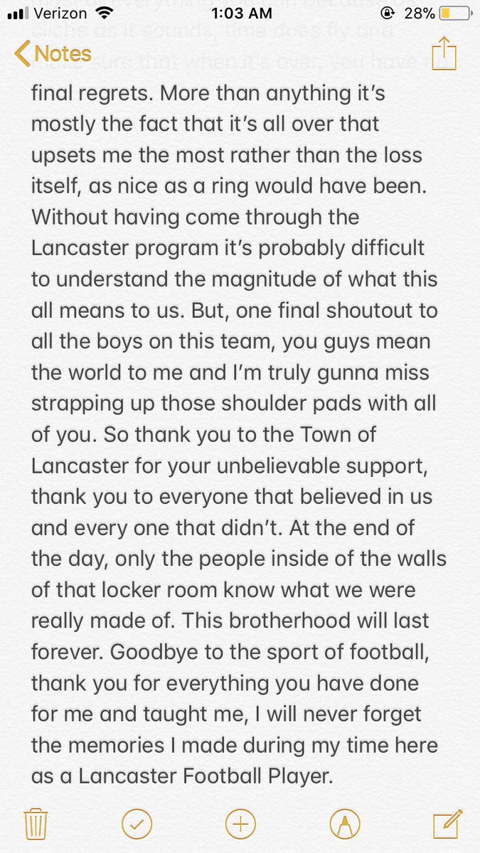 avtamburri3's tweet photo. Thank you Lancaster ❤️🏈 https://t.co/a8ySLYKW9m