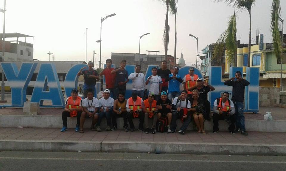 FrancoMerari's tweet photo. #NosotrosPorLaJuventud Caminata de 16 dias de Guayaquil a Quito por los derechos de los Jovenes. Es hora que la voz de los jovenes sea escuchada.@Lenin @eliastenoriom @marialevicuna @Presidencia_Ec @el_telegrafo @tctelevision @teleamazonasec @JonathanColl6 @RaulMercadoRM https://t.co/W6M0fZdefc