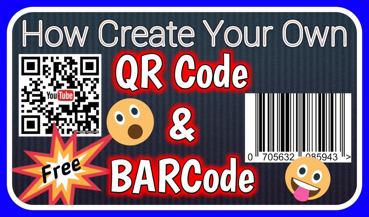 OurKalna's tweet photo. How to make Your Own
#QRCode &amp; #BarCode
https://t.co/5redagqecS https://t.co/E0KdWU3Bbr